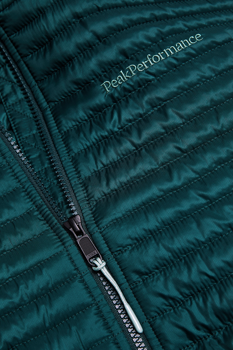 Bunda Peak Performance M Monolight Liner Hood Ponderosa Pine/Sand Fog