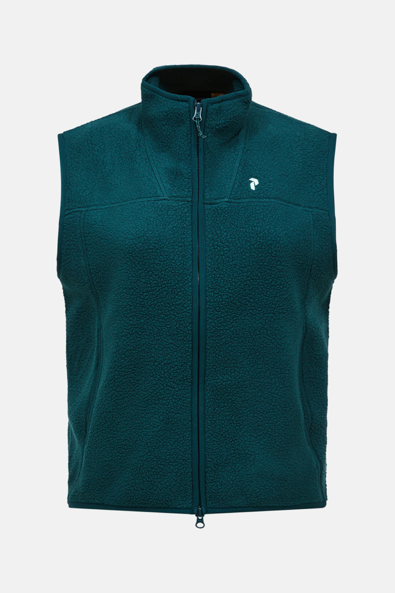 Vesta Peak Performance W Naturerush Pile Vest Ponderosa Pine/Sand Fog