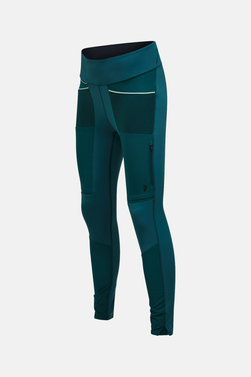 Legíny Peak Performance W Ascent Track Tights Ponderosa Pine/Sand Fog