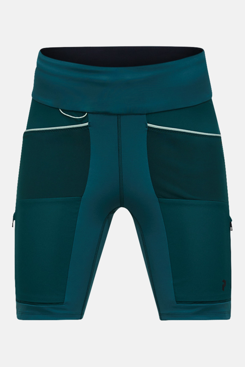 Šortky Peak Performance W Ascent Track Shorts Ponderosa Pine/Sand Fog
