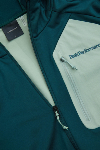 MIKINA PEAK PERFORMANCE M UTILITY LIGHT ZIP HOOD-SUMMI - Fotografie č. 4