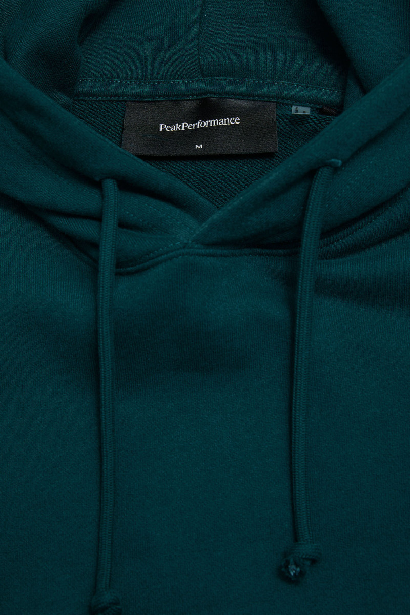 Mikina Peak Performance M Terry Graphic Hood Ponderosa Pine/Sand Fog