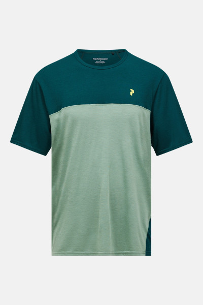 PÓLÓ PEAK PERFORMANCE M TRAIL WOOL BLEND SS-GRE - Kép 1