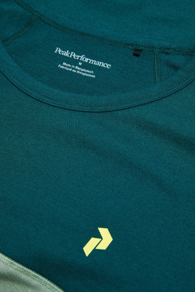 PÓLÓ PEAK PERFORMANCE M TRAIL WOOL BLEND SS-GRE - Kép 4