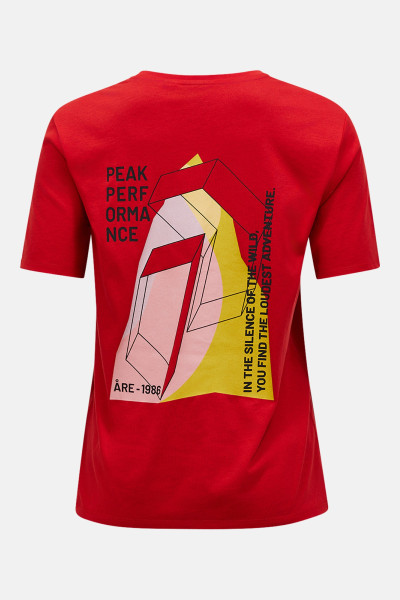 TRIČKO PEAK PERFORMANCE W EXPLORE GRAPHIC TEE - Fotografie č. 3