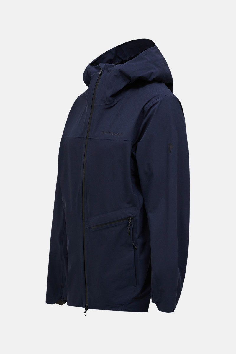 Bunda Peak Performance Commuter Hipe® 3L Shell Jacket Men Salute Blue