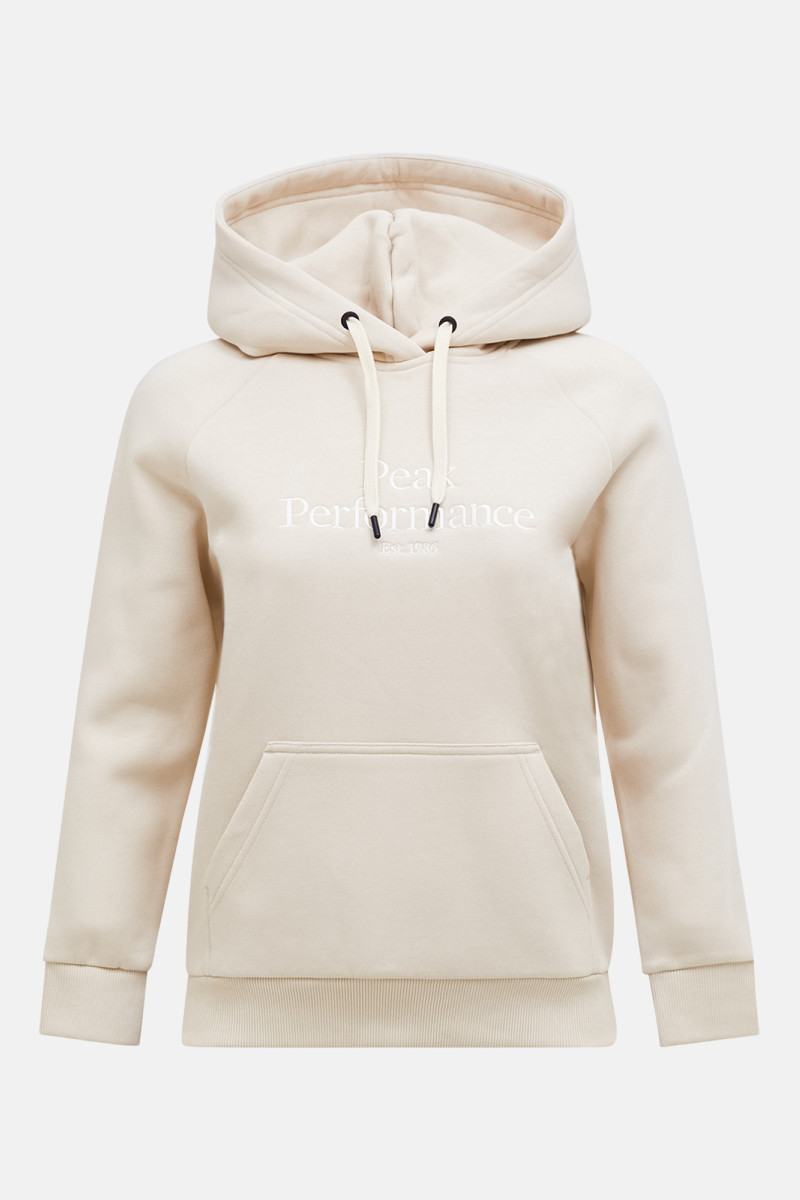 Mikina Peak Performance W Original Hood-Offwhite Sand Fog