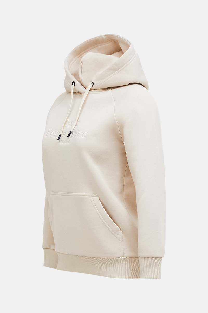 Mikina Peak Performance W Original Hood-Offwhite Sand Fog