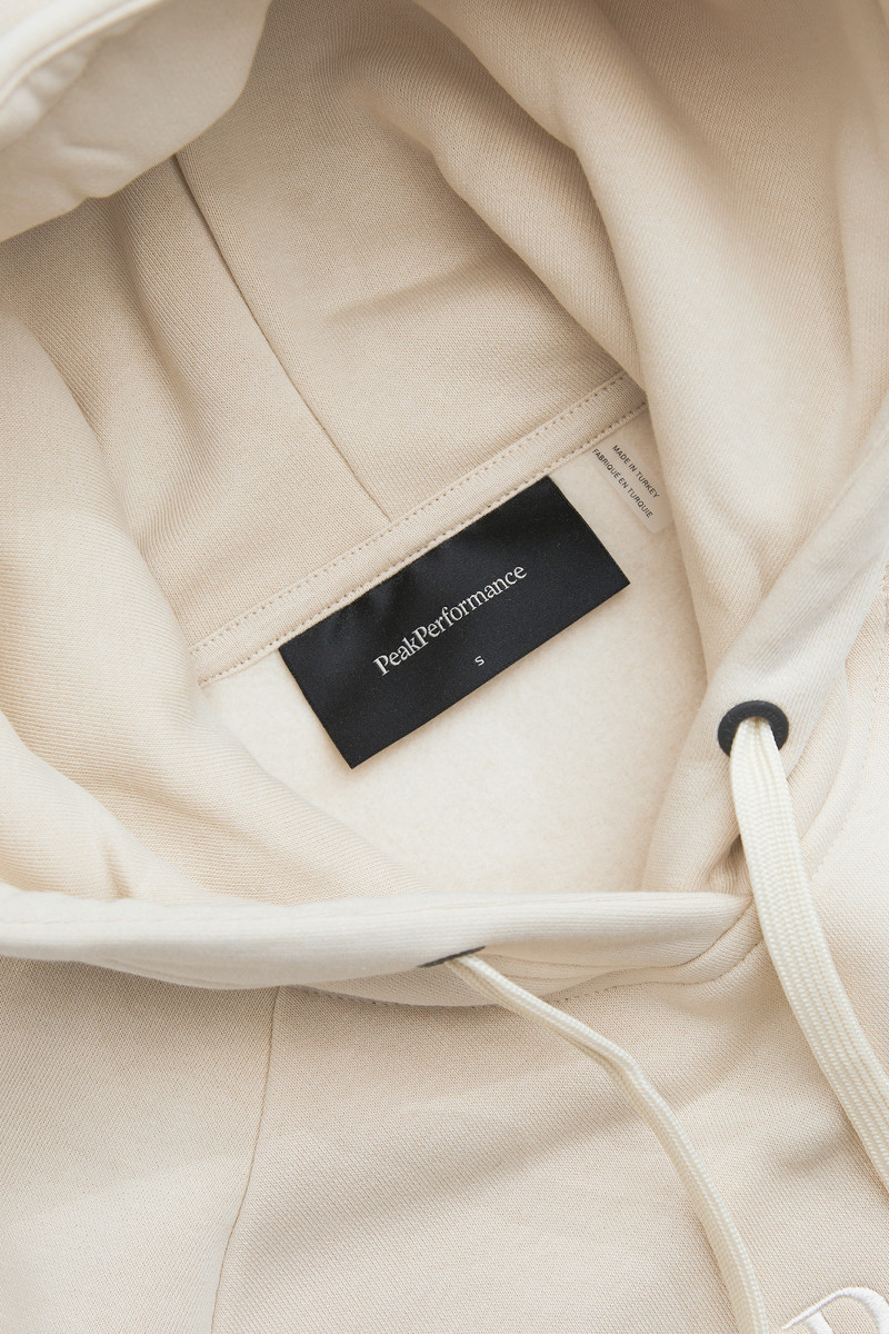 Mikina Peak Performance W Original Hood-Offwhite Sand Fog
