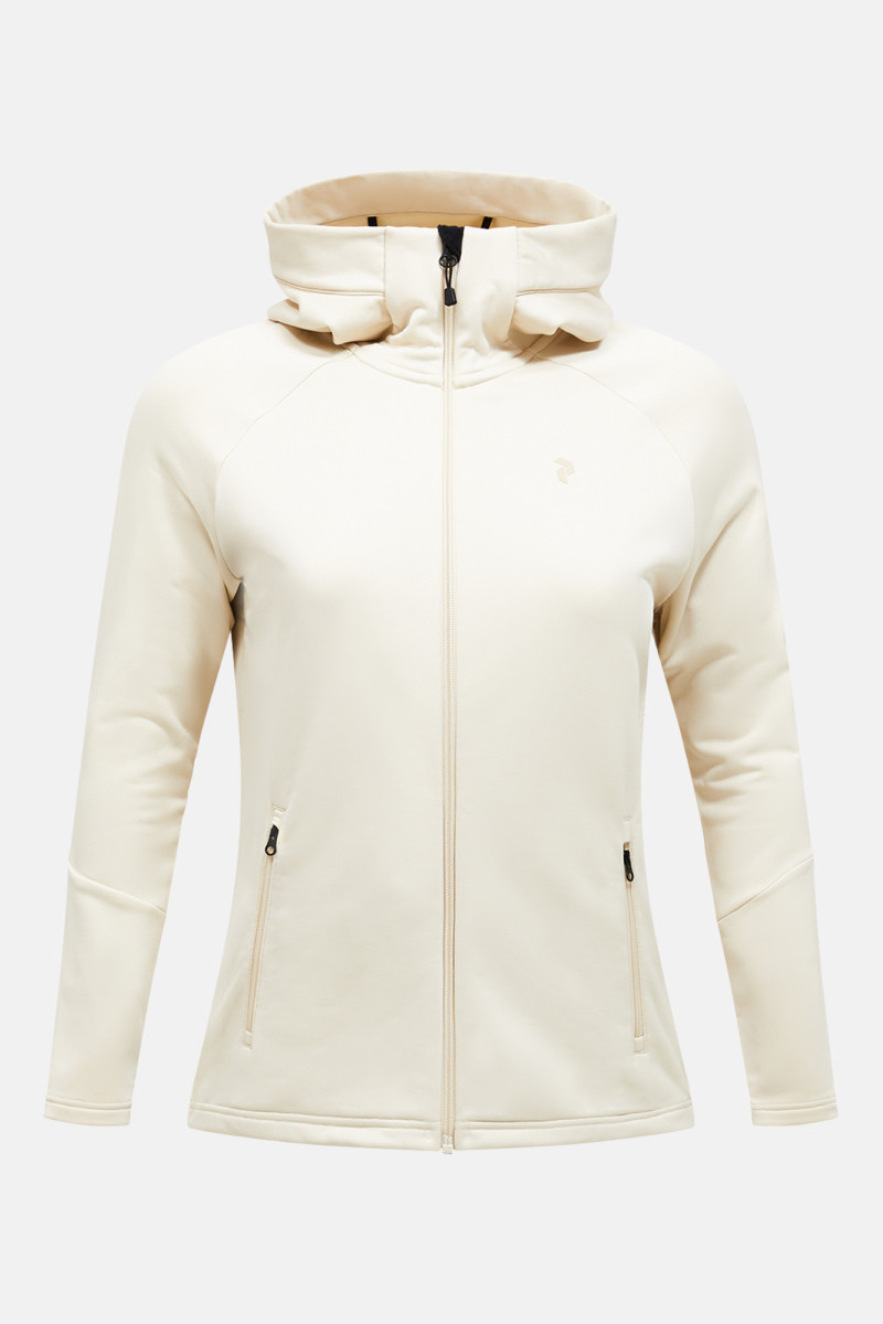 Mikina Peak Performance W Rider Essentials Zip Ho-R Sand Fog