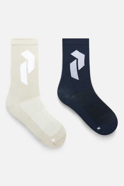 ZOKNI PEAK PERFORMANCE CREW SOCK 2-PACK-BLUE SHADOW - Kép 1