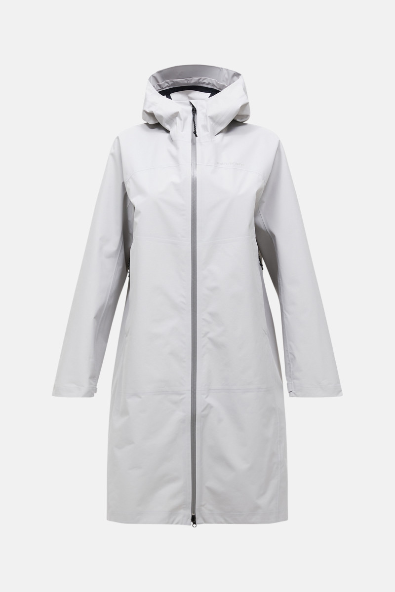 Kabát Peak Performance W Treeline Shell Parka Summit Smoke/Wild Rouge