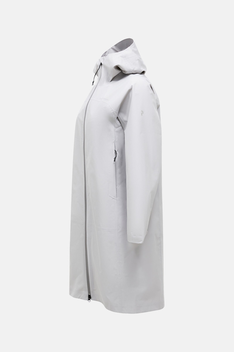 Kabát Peak Performance W Treeline Shell Parka Summit Smoke/Wild Rouge