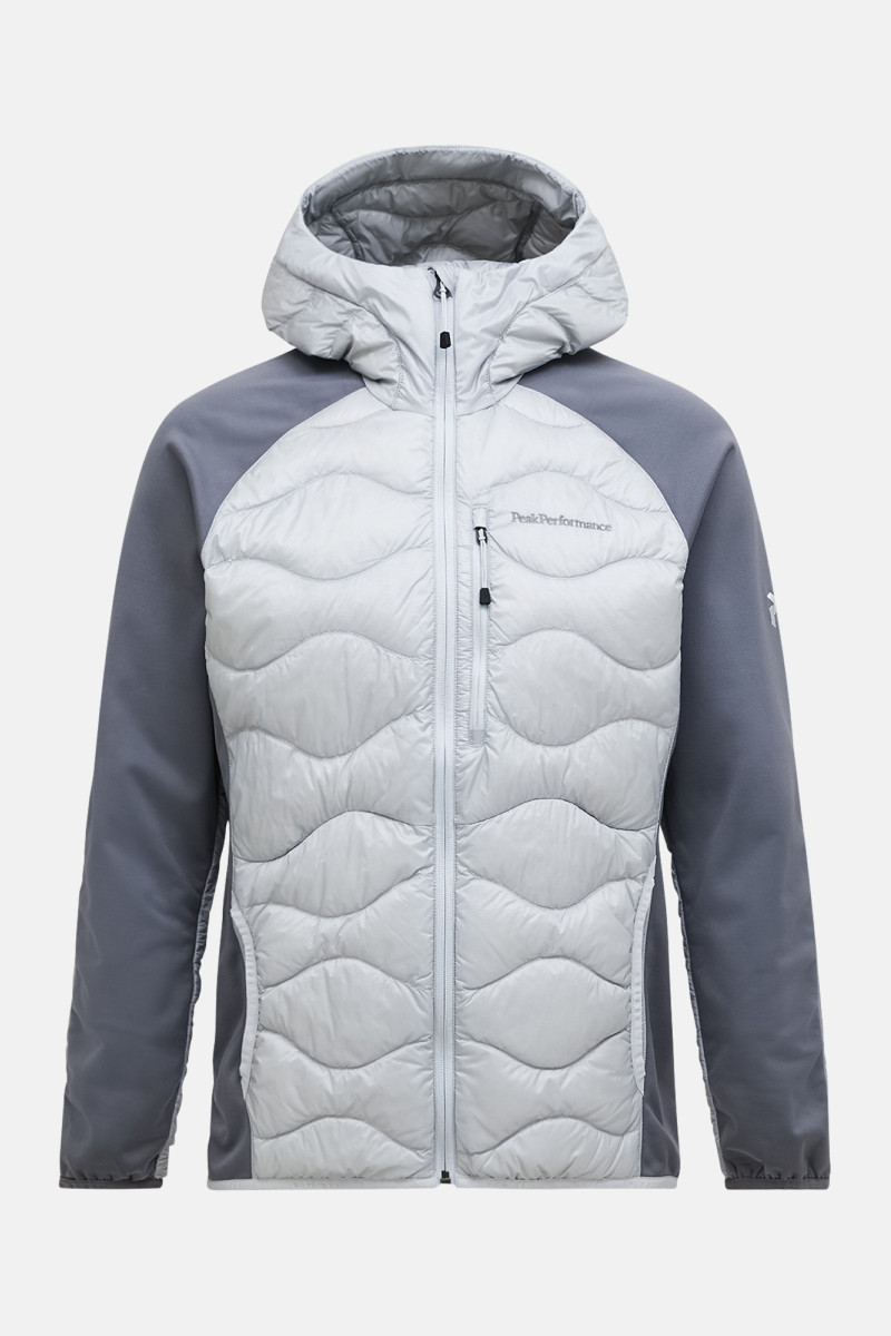 Bunda Peak Performance Helium Down Hybrid Hood Men Summit Smoke/Wild Rouge