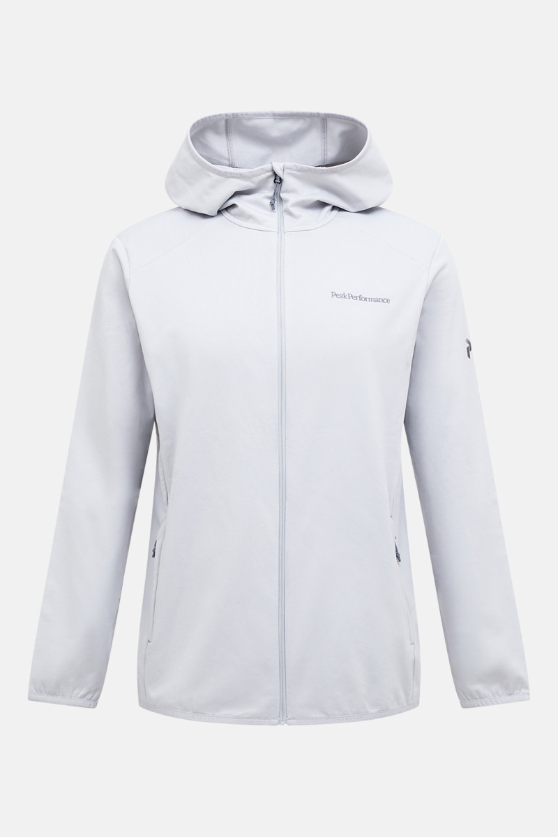 Mikina Peak Performance M Light Zip Hood Summit Smoke/Wild Rouge