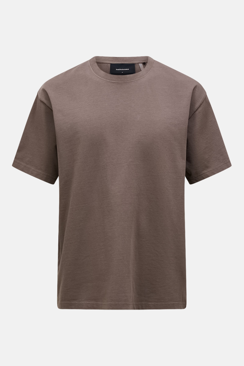 Póló Peak Performance Heavy Cotton Tee Men Terrain Tan