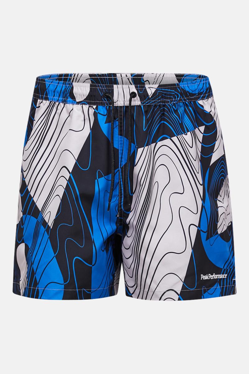 Fürdőruha Peak Performance M Graphic Swim Shorts Tide
