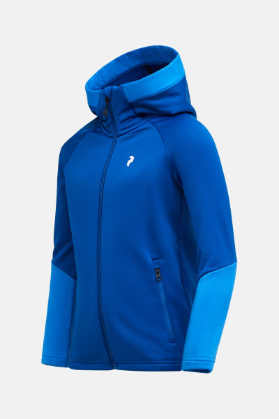 MIKINA PEAK PERFORMANCE RIDER ESSENTIALS MIDLAYER ZIP HOOD JUNIOR - Fotografia č. 2