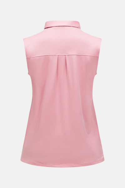 PÓLÓ PEAK PERFORMANCE COMFORT ZIP SLEEVELESS POLO WOMEN - Kép 3