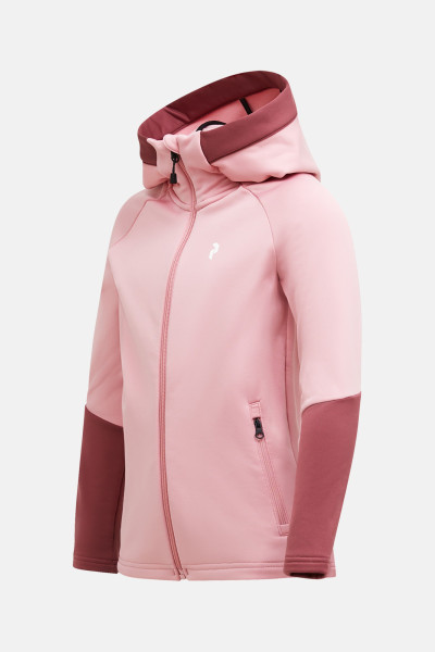 MIKINA PEAK PERFORMANCE RIDER ESSENTIALS MIDLAYER ZIP HOOD JUNIOR - Fotografia č. 2