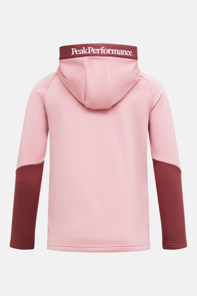 MIKINA PEAK PERFORMANCE RIDER ESSENTIALS MIDLAYER ZIP HOOD JUNIOR - Fotografia č. 3