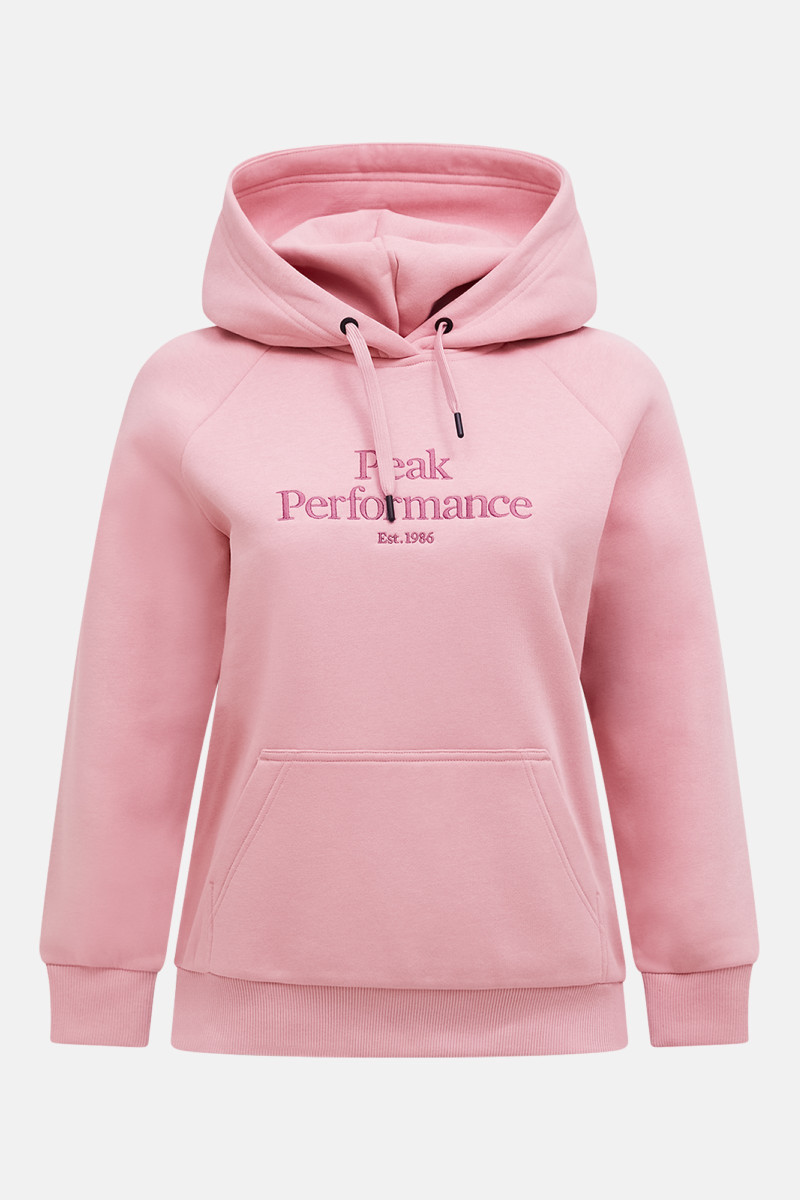Mikina Peak Performance W Original Hood-Offwhite Warm Blush