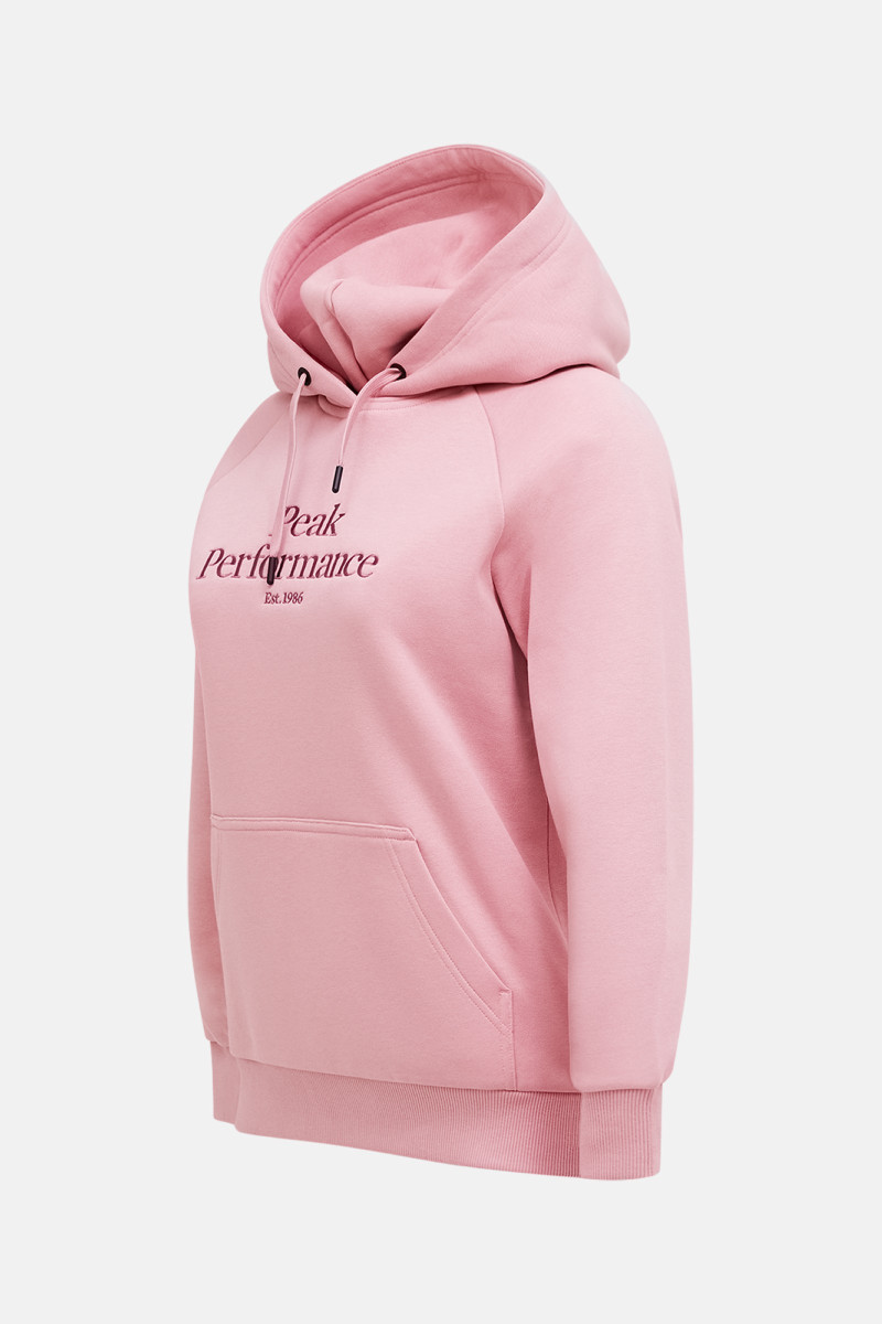 Mikina Peak Performance W Original Hood-Offwhite Warm Blush