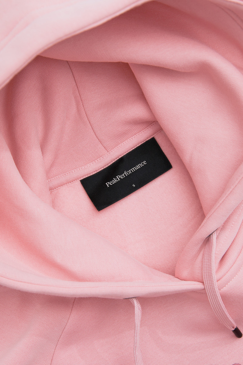 Mikina Peak Performance W Original Hood-Offwhite Warm Blush