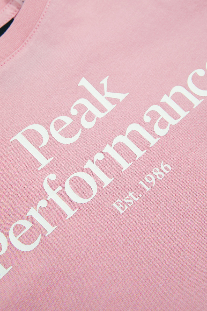 Tričko Peak Performance Original T-Shirt Junior Warm Blush