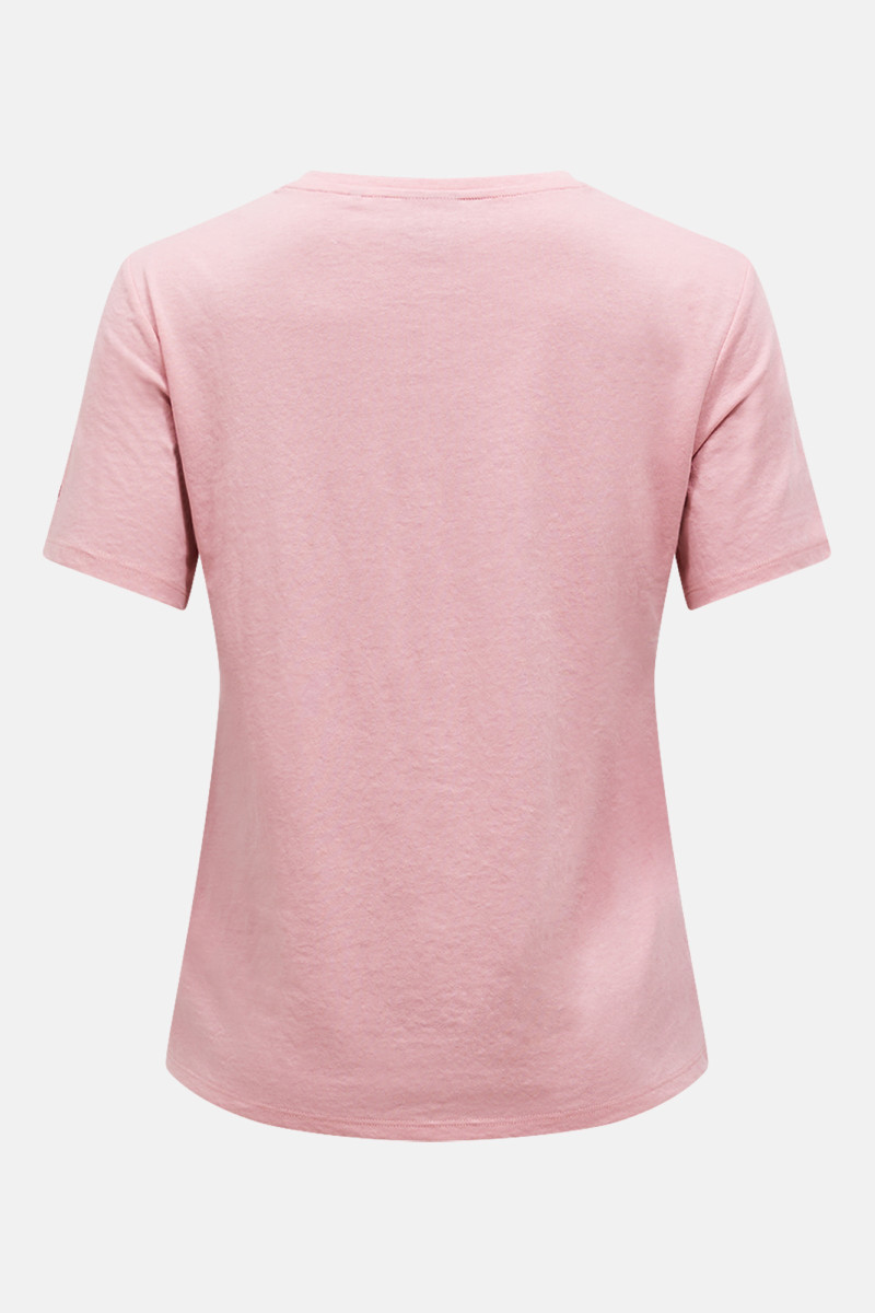 Tričko Peak Performance Explore Logo Tee Women Warm Blush