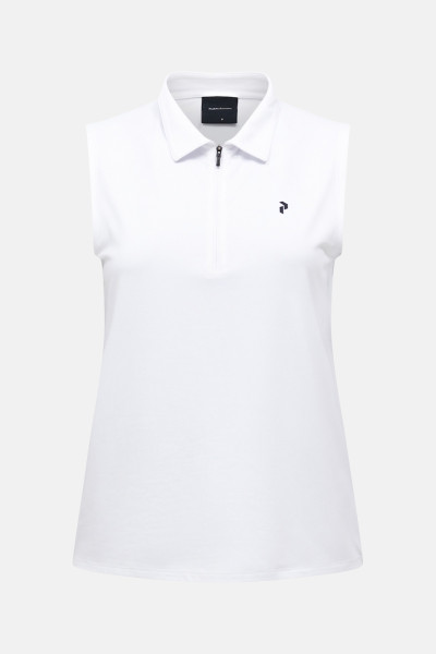 PÓLÓ PEAK PERFORMANCE COMFORT ZIP SLEEVELESS POLO WOMEN - Kép 1