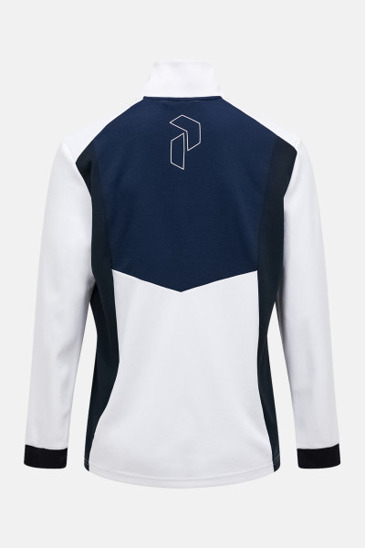 MIKINA PEAK PERFORMANCE M SWIFT MOTION MIDLAYER-WHI - Fotografie č. 3