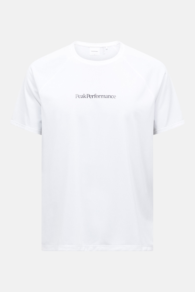 Tričko Peak Performance Active Tee Men White/Blue Shadow