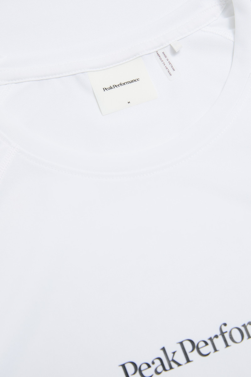 Tričko Peak Performance Active Tee Men White/Blue Shadow