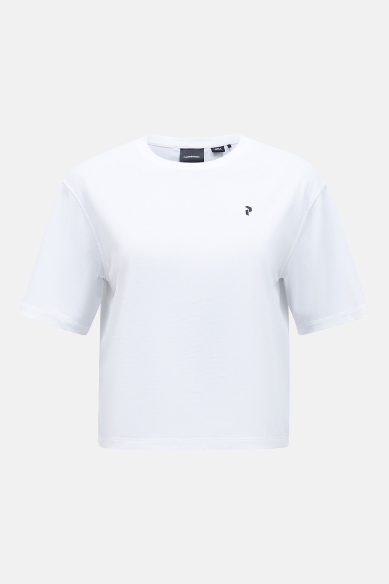 Tričko Peak Performance W Light Tee White/Blue Shadow