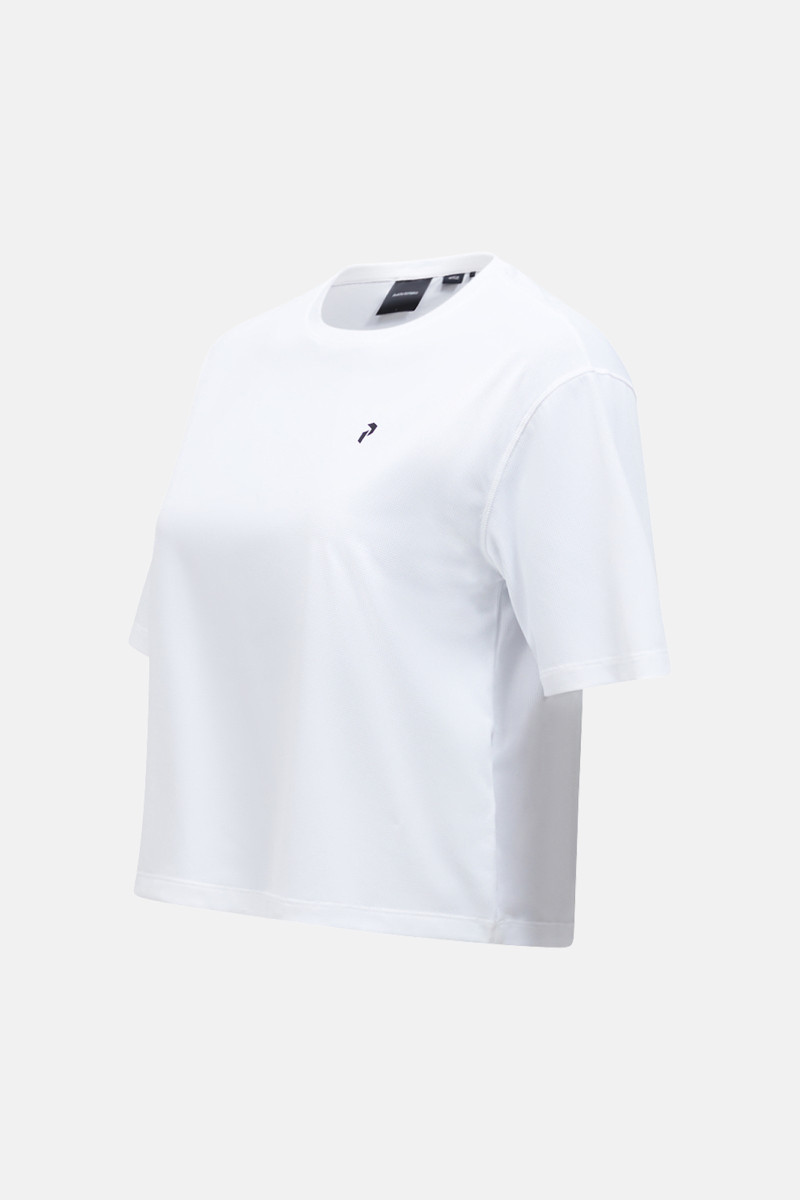 Tričko Peak Performance W Light Tee White/Blue Shadow