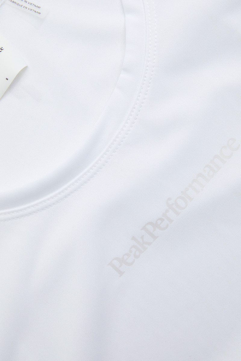 Top Peak Performance W Active Tank Top White/Blue Shadow