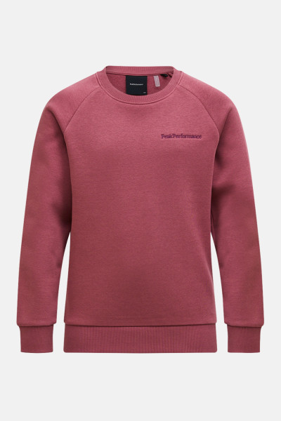 MELEGÍTŐ FELSŐ PEAK PERFORMANCE ORIGINAL SMALL LOGO CREW JUNIOR - Kép 1
