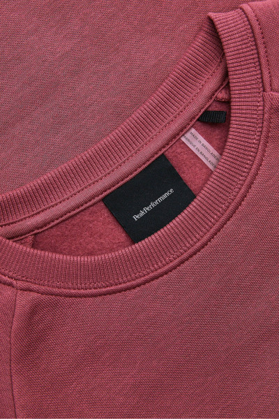 MELEGÍTŐ FELSŐ PEAK PERFORMANCE ORIGINAL SMALL LOGO CREW JUNIOR - Kép 4