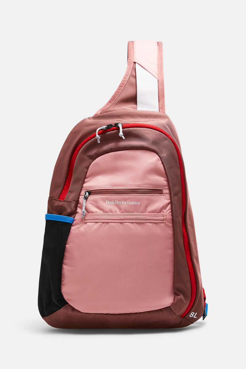 Crossbody Peak Performance Outdoor Crossbody Bag-Pine Mystique Wild Rouge/Sand Fog Melange