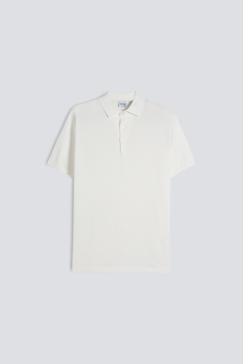 Polokošeľa Aspesi Mod.M809 Bianco