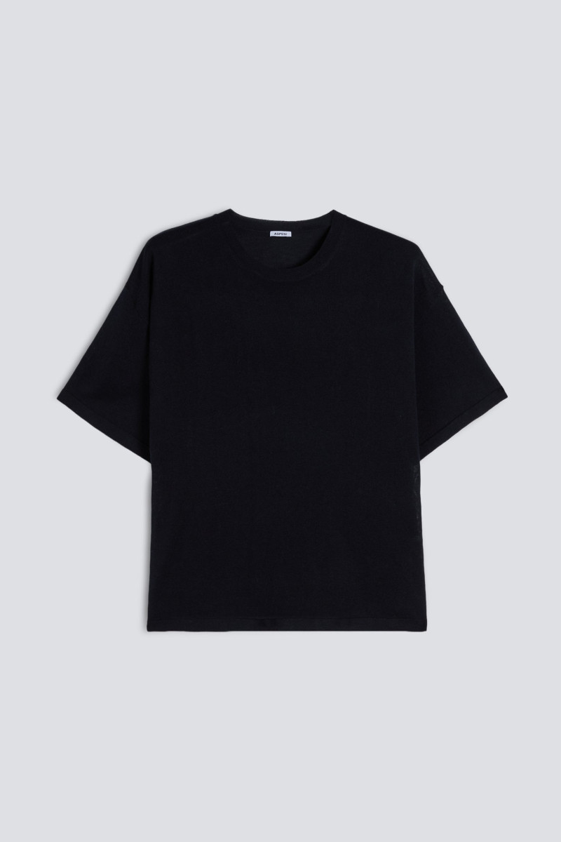 Tričko Aspesi Mod. 3228 Blu Nero