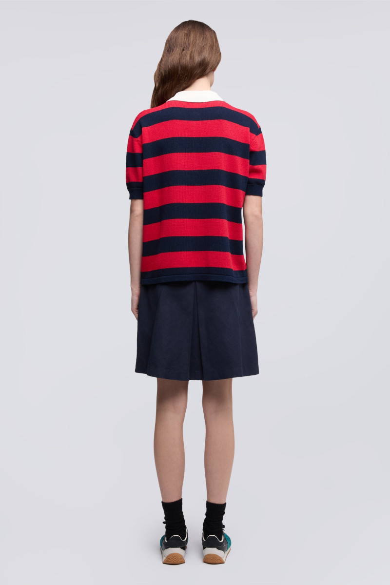 Polokošeľa Aspesi Mod. 3218 Rosso/Blu