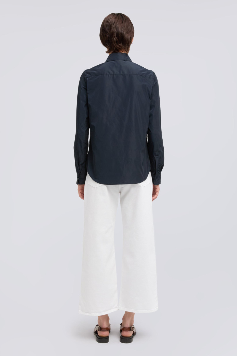 Bunda Aspesi Camicia Glue Light Blu Nero