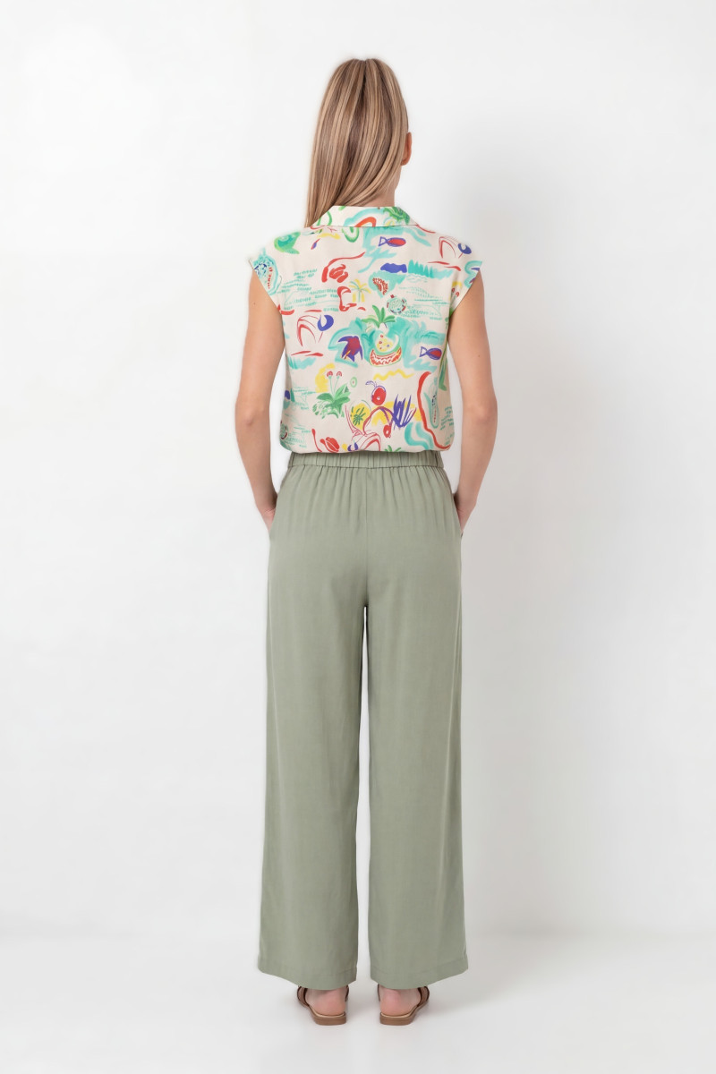 Blúzka Aspesi Top Mod.5674 Stampa Multicolor