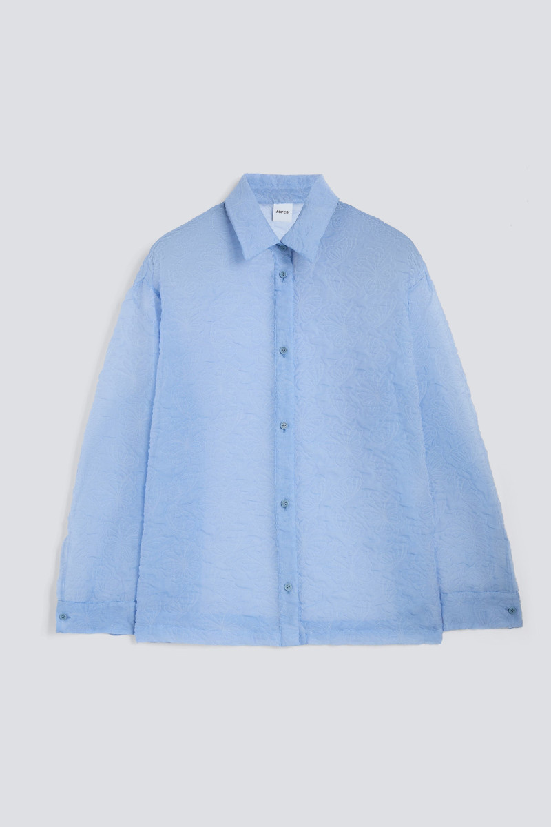 Košeľa Aspesi Camicia Mod.5460 Azzurro