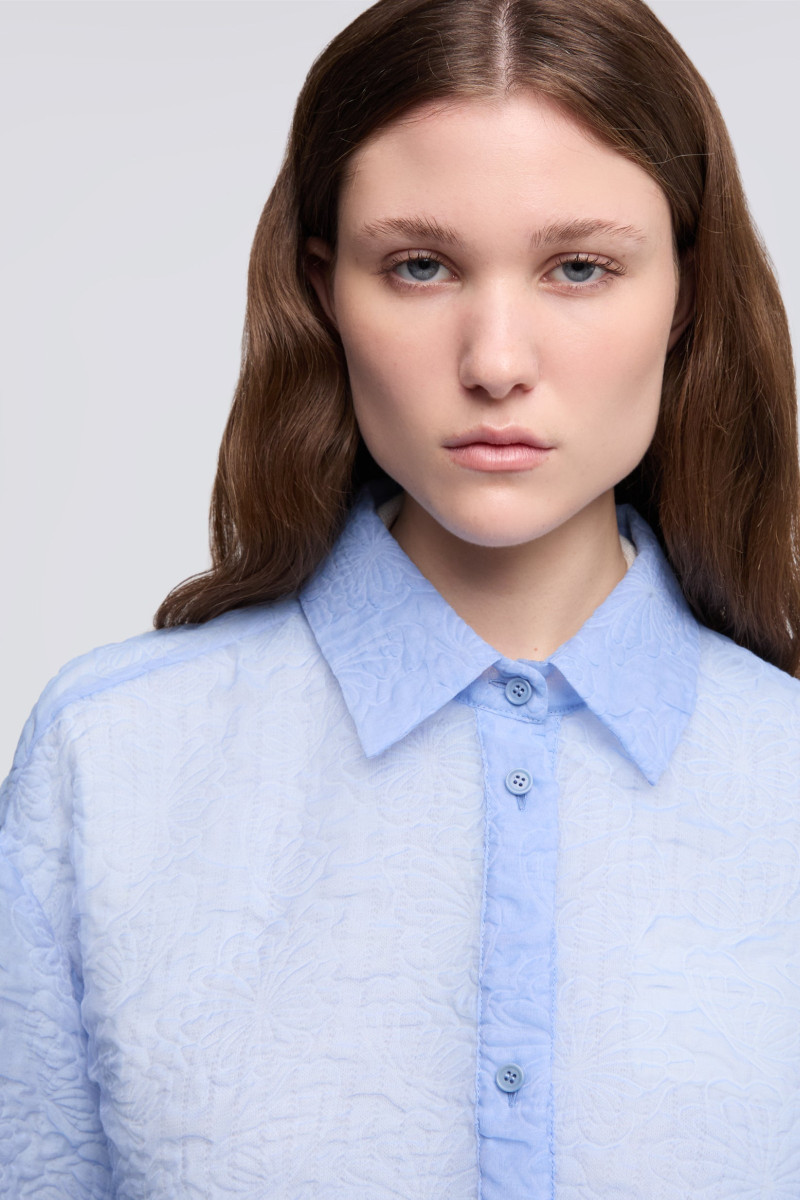 Košeľa Aspesi Camicia Mod.5460 Azzurro