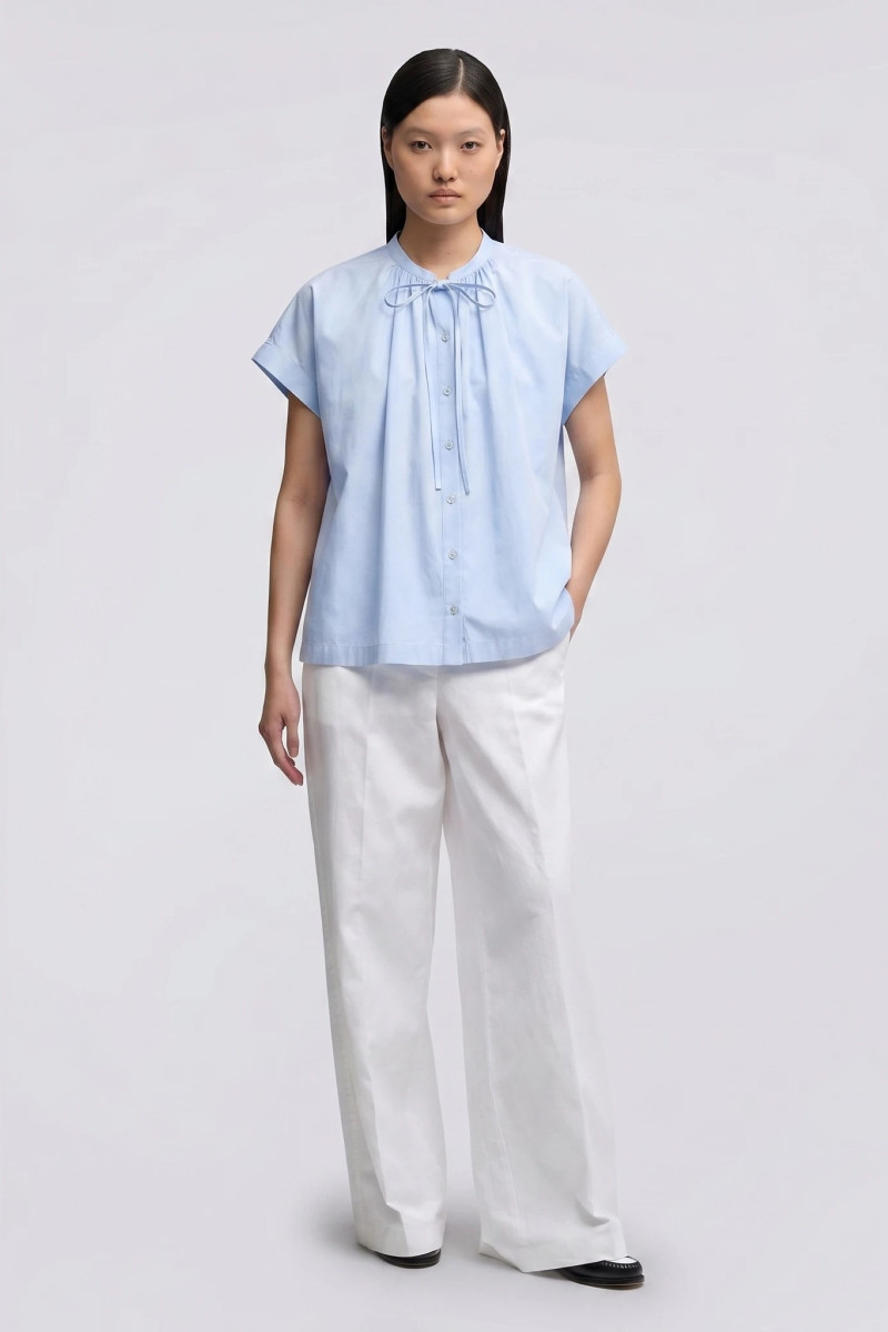 Blúzka Aspesi Camicia Mod.5458 Cielo