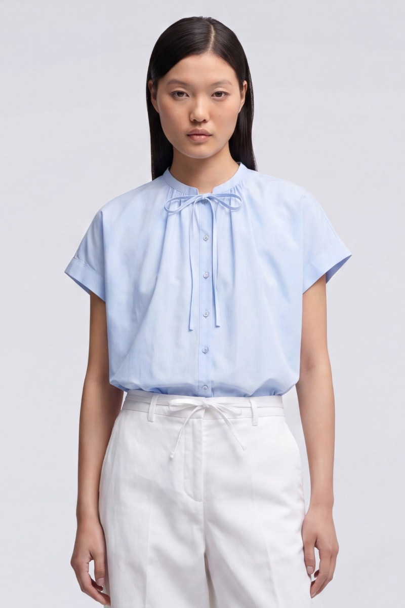 Blúzka Aspesi Camicia Mod.5458 Cielo
