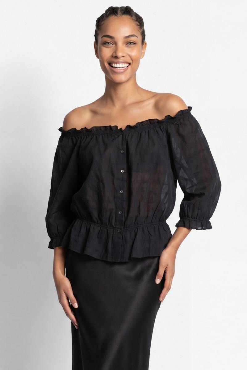 Blúzka Aspesi Camicia Mod.5452 Nero